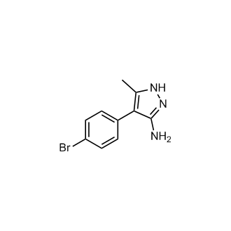 4-(4-Bromophenyl)-5-methyl-1H-pyrazol-3-amine