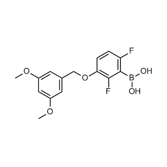 (3-((3,5-Dimethoxybenzyl)oxy)-2,6-difluorophenyl)boronic acid