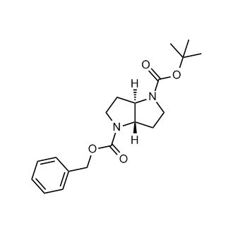 rel-4-Benzyl 1-(tert-butyl) (3aR,6aS)-2,3,3a,6a-tetrahydropyrrolo[3,2-b]pyrrole-1,4-dicarboxylate