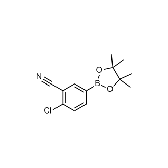 2-Chloro-5-(4,4,5,5-tetramethyl-1,3,2-dioxaborolan-2-yl)benzonitrile