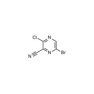 6-Bromo-3-chloropyrazine-2-carbonitrile