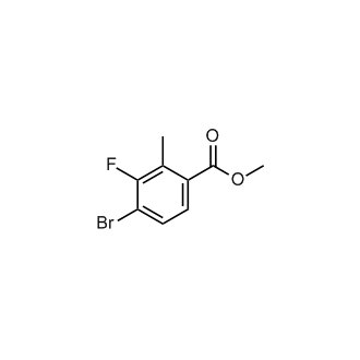 Methyl 4-bromo-3-fluoro-2-methylbenzoate