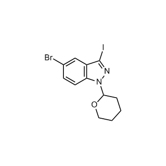 5-Bromo-3-iodo-1-(tetrahydro-2H-pyran-2-yl)-1H-indazole