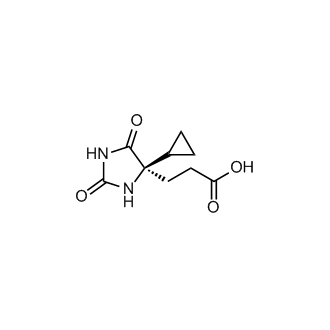 (R)-3-(4-Cyclopropyl-2,5-dioxoimidazolidin-4-yl)propanoic acid