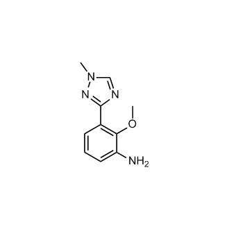 2-Methoxy-3-(1-methyl-1H-1,2,4-triazol-3-yl)aniline