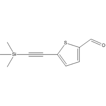 5-[2-(Trimethylsilyl)ethynyl]thiophene-2-carbaldehyde