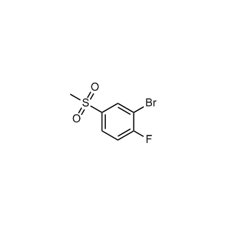 2-Bromo-1-fluoro-4-(methylsulfonyl)benzene