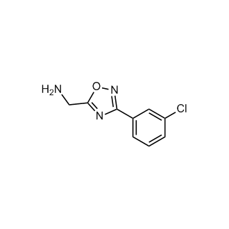 1-[3-(3-Chlorophenyl)-1,2,4-oxadiazol-5-yl]methanamine