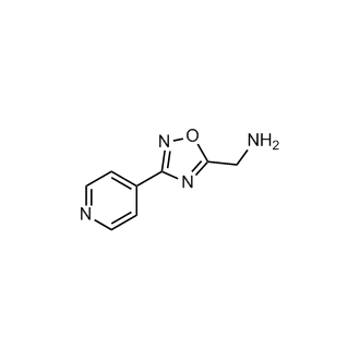 1-[3-(Pyridin-4-yl)-1,2,4-oxadiazol-5-yl]methanamine