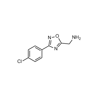 1-[3-(4-Chlorophenyl)-1,2,4-oxadiazol-5-yl]methanamine