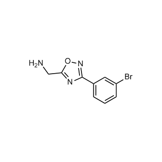 1-[3-(3-Bromophenyl)-1,2,4-oxadiazol-5-yl]methanamine