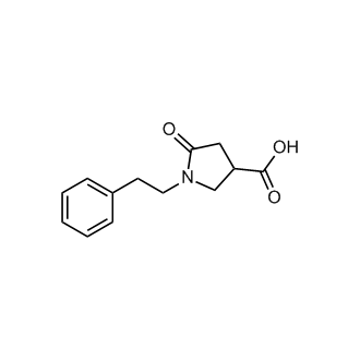 5-Oxo-1-(2-phenylethyl)pyrrolidine-3-carboxylic acid