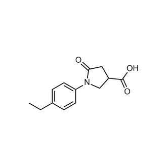 1-(4-Ethylphenyl)-5-oxopyrrolidine-3-carboxylic acid