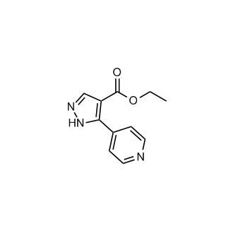 Ethyl 5-(pyridin-4-yl)-1h-pyrazole-4-carboxylate