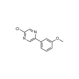 2-Chloro-5-(3-methoxyphenyl)pyrazine