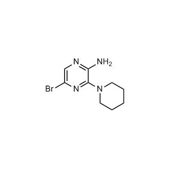 5-Bromo-3-(piperidin-1-yl)pyrazin-2-amine
