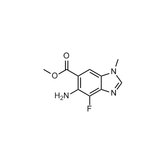 Methyl 5-amino-4-fluoro-1-methyl-1H-benzo[d]imidazole-6-carboxylate