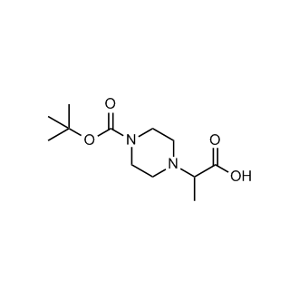 2-(4-(tert-Butoxycarbonyl)piperazin-1-yl)propanoic acid