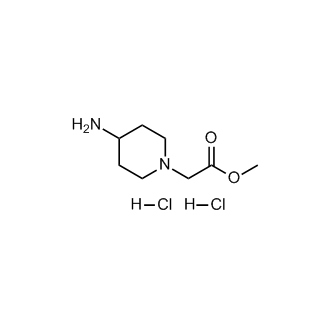 Methyl 2-(4-aminopiperidin-1-yl)acetate dihydrochloride