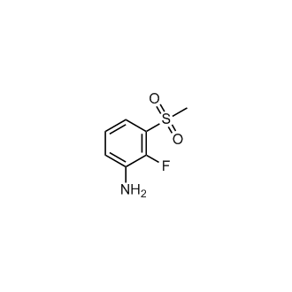 2-Fluoro-3-(methylsulfonyl)aniline