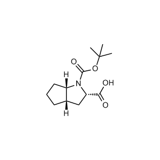 (2S,3aS,6aS)-1-(tert-Butoxycarbonyl)octahydrocyclopenta[b]pyrrole-2-carboxylic acid