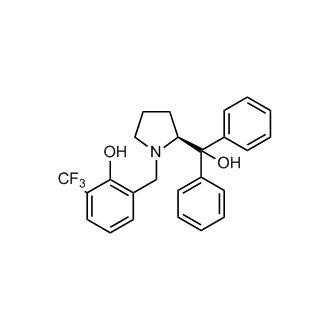 (2S)-1-[[2-Hydroxy-3-(trifluoromethyl)phenyl]methyl]-α,α-diphenyl-2-pyrrolidinemethanol