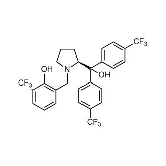 (S)-2-((2-(hydroxybis(4-(trifluoromethyl)phenyl)methyl)pyrrolidin-1-yl)methyl)-6-(trifluoromethyl)phenol