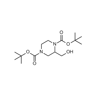 di-tert-Butyl 2-(hydroxymethyl)piperazine-1,4-dicarboxylate
