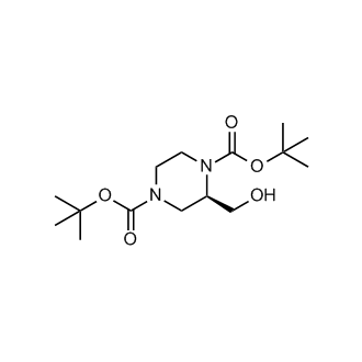 di-tert-Butyl (R)-2-(hydroxymethyl)piperazine-1,4-dicarboxylate