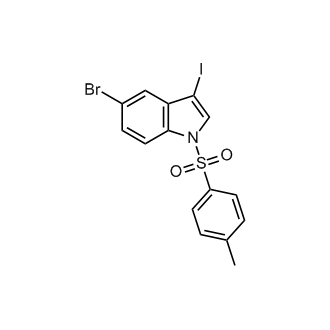 5-Bromo-3-iodo-1-tosyl-1H-indole
