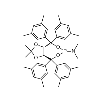 (1S,7S)-4-Dimethylamino-9,9-dimethyl-2,2,6,6-tetrakis(3,5-dimethylphenyl)-3,5,8,10-tetraoxa-4-phosphabicyclo[5.3.0]decane