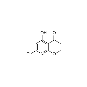 1-(6-Chloro-4-hydroxy-2-methoxypyridin-3-yl)ethan-1-one