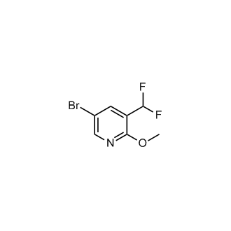 5-Bromo-3-(difluoromethyl)-2-methoxypyridine