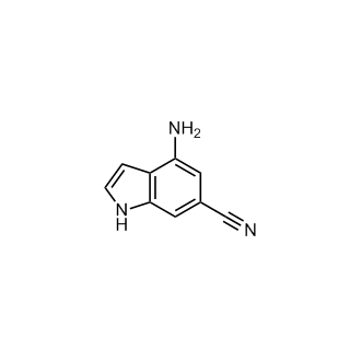 4-Amino-1H-indole-6-carbonitrile