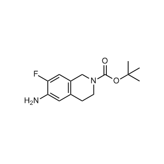 tert-Butyl 6-amino-7-fluoro-3,4-dihydroisoquinoline-2(1H)-carboxylate