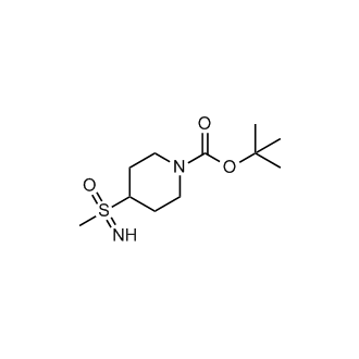 tert-Butyl 4-(S-methylsulfonimidoyl)piperidine-1-carboxylate