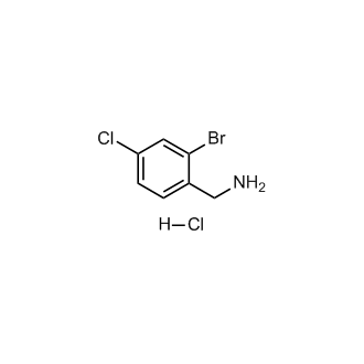 (2-Bromo-4-chlorophenyl)methanamine hydrochloride