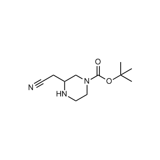 tert-Butyl 3-(cyanomethyl)piperazine-1-carboxylate