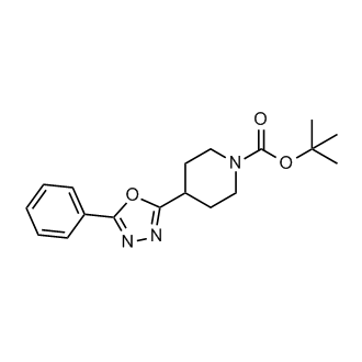 tert-Butyl 4-(5-phenyl-1,3,4-oxadiazol-2-yl)piperidine-1-carboxylate