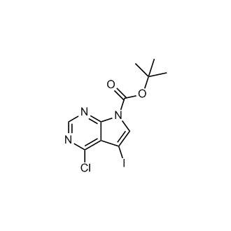 tert-Butyl 4-chloro-5-iodo-7H-pyrrolo[2,3-d]pyrimidine-7-carboxylate