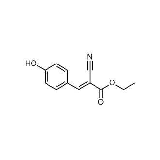 Ethyl 2-cyano-3-(4-hydroxyphenyl)acrylate
