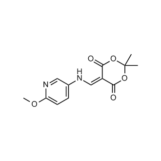 5-(((6-Methoxypyridin-3-yl)amino)methylene)-2,2-dimethyl-1,3-dioxane-4,6-dione