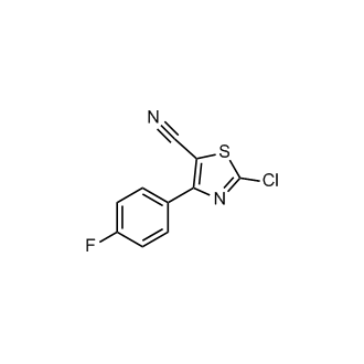 2-Chloro-4-(4-fluorophenyl)thiazole-5-carbonitrile