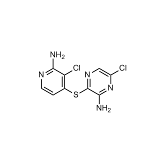3-((2-Amino-3-chloropyridin-4-yl)thio)-6-chloropyrazin-2-amine