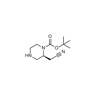 tert-Butyl (S)-2-(cyanomethyl)piperazine-1-carboxylate