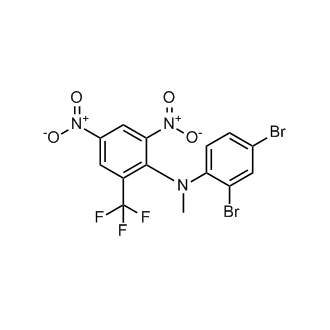 N-(2,4-Dibromophenyl)-N-methyl-2,4-dinitro-6-(trifluoromethyl)aniline