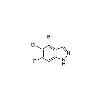 4-Bromo-5-chloro-6-fluoro-1H-indazole