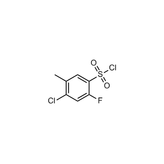 4-Chloro-2-fluoro-5-methylbenzenesulfonyl chloride