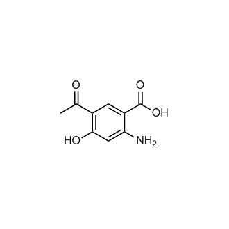 5-Acetyl-2-amino-4-hydroxybenzoic acid