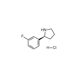 (S)-2-(3-Fluorophenyl)pyrrolidine hydrochloride